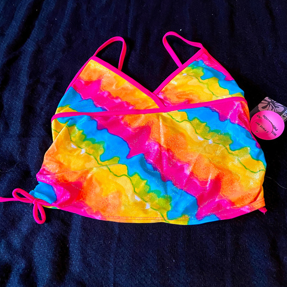 * SOLD * Joe Boxer Swimsuit Girls Sz XL(14/16) NWT - Picture 2 of 4